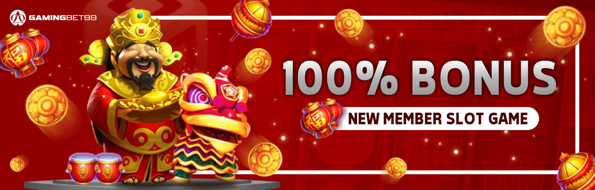 Bonus New Member 100% Slot Games